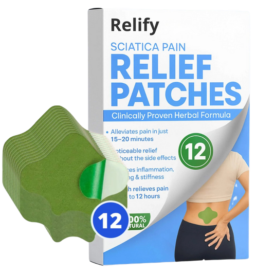 12x Neck Pain Relief Patches